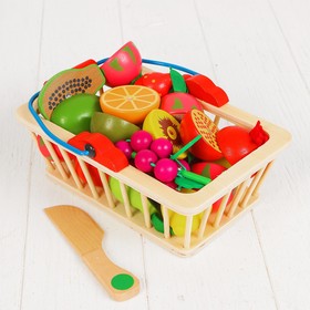 Игровой набор «Корзина с фруктами», 16 продуктов в Донецке