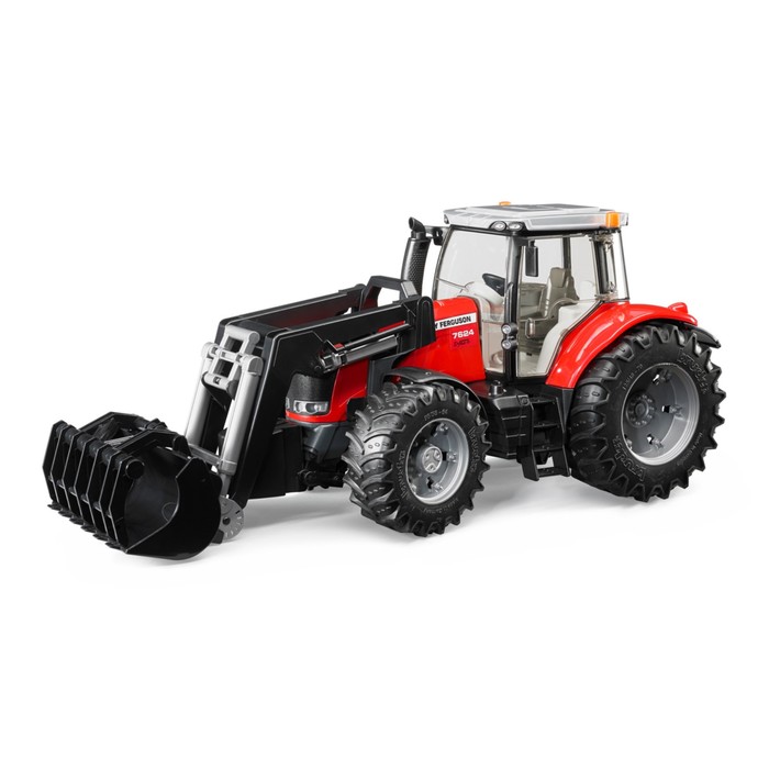 Трактор Massey Ferguson 7600, с погрузчиком