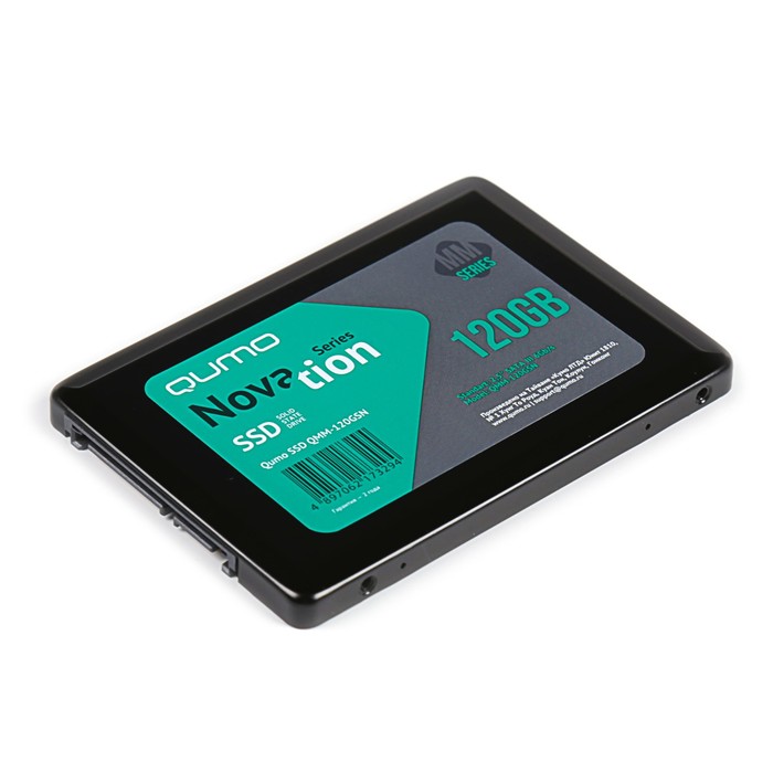 Накопитель SSD Qumo Novation MM QMM-120GSN, SATA III, 120 Гб, MLC