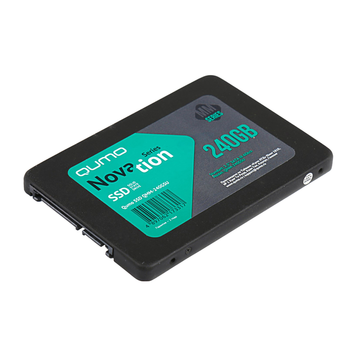 Накопитель SSD Qumo Novation MT QMT-240GSU, SATA III, 240 Гб, TLC