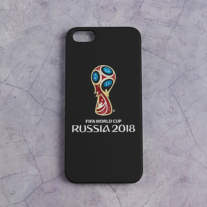 Чехол DEPPA FIFA WORLD CUP RUSSIAN 2018, iphone 5/5S/SE, soft-touch