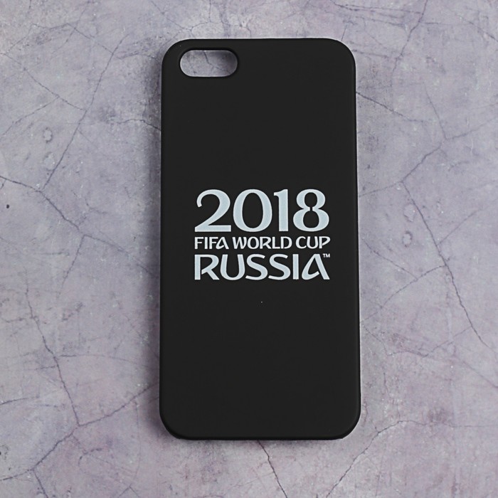 Чехол DEPPA FIFA WORLD CUP RUSSIAN 2018, iphone 5/5S/SE, soft-touch