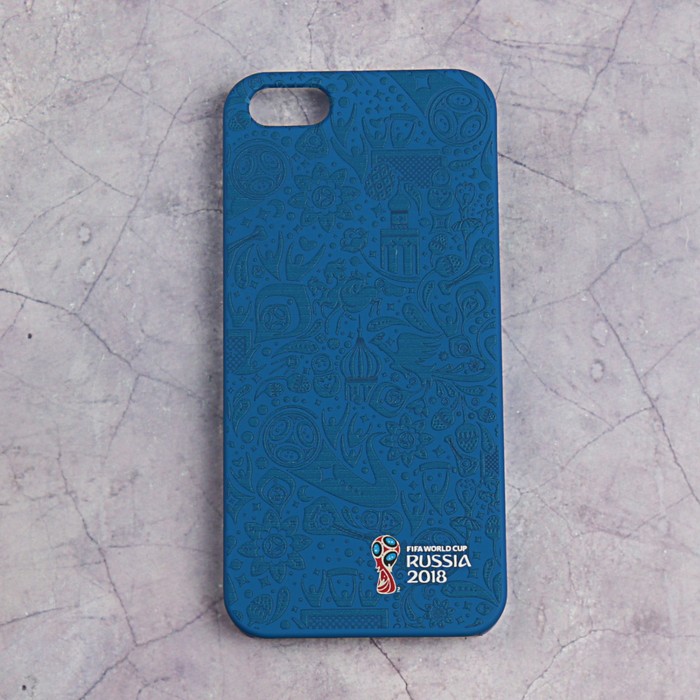 Чехол DEPPA FIFA WORLD CUP RUSSIAN 2018, iphone 5/5S/SE, soft-touch