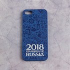 Чехол DEPPA FIFA WORLD CUP RUSSIAN 2018, iPhone 5/5S/SE, матовое покрытие