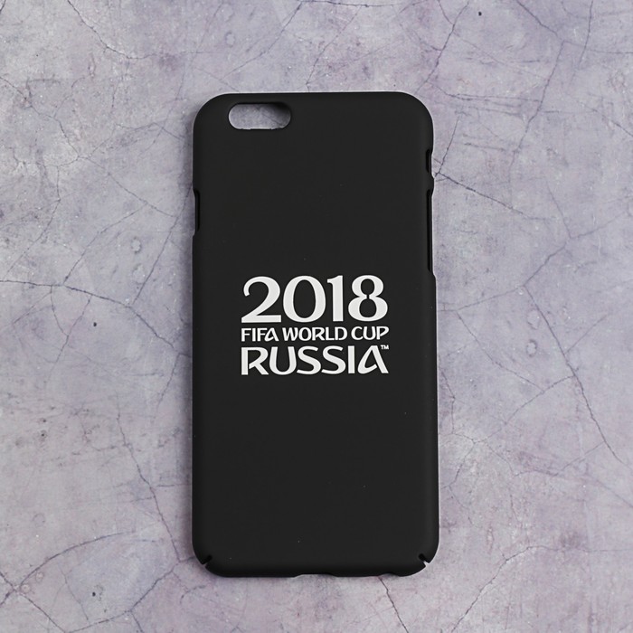 Чехол 2018 FIFA WORLD CUP RUSSIA, iPhone 6/6S, soft-touch