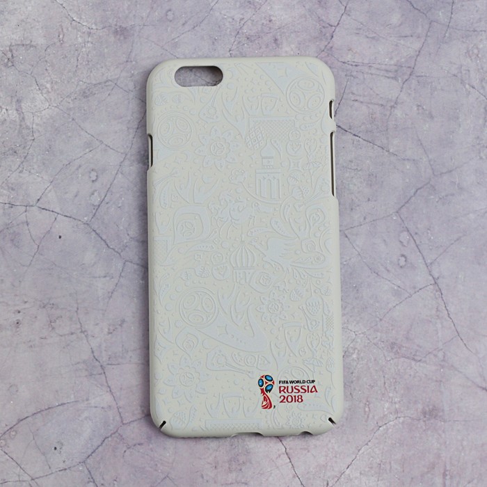 Чехол 2018 FIFA WORLD CUP RUSSIA, iPhone 6/6S, soft-touch