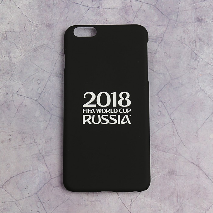 Чехол 2018 FIFA WORLD CUP RUSSIA, iPhone 6/6S Plus, soft-touch