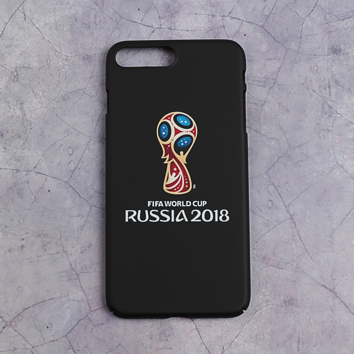 Чехол FIFA WORLD CUP RUSSIAN 2018, iPhone 7/8 Plus, soft-touch