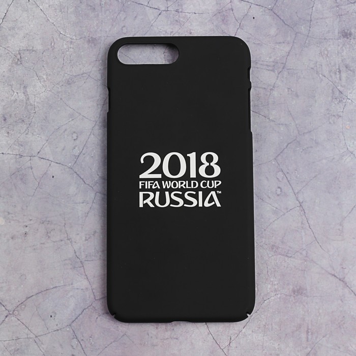 Чехол FIFA WORLD CUP RUSSIAN 2018, iPhone 7/8 Plus, soft-touch