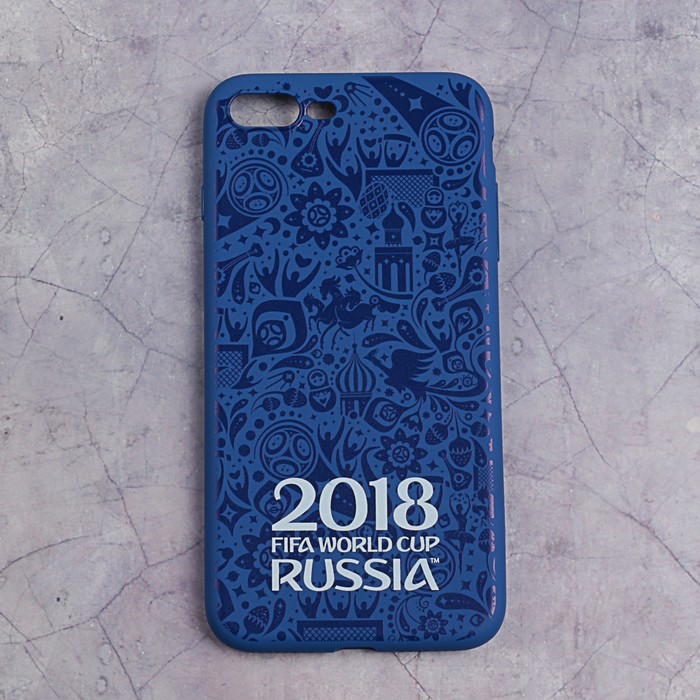 Чехол FIFA WORLD CUP RUSSIAN 2018, iPhone 7/8 Plus, матовое покрытие