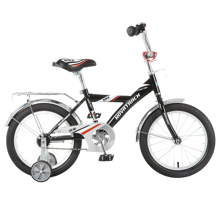 Велосипед 16&quot; Novatrack BMX, цвет черный