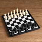 Игра настольная "Шахматы", доска пластик 31х31 см, король 8 см, пешка 3,8 см - фото 696090