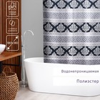 Штора для ванной 180×180 см "Барокко", полиэстер Штора для ванной 180×180 см "Барокко", полиэстер