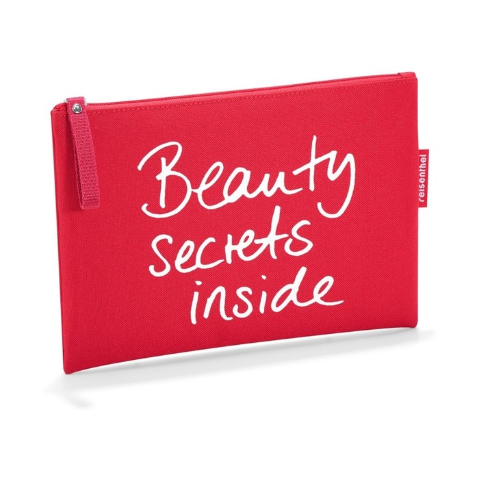 Косметичка &quot;Beauty secrets inside&quot;, цвет красный