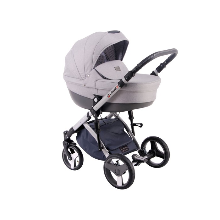 Коляска LONEX COMFORT PRESTIGE 2 в 1 Light grey