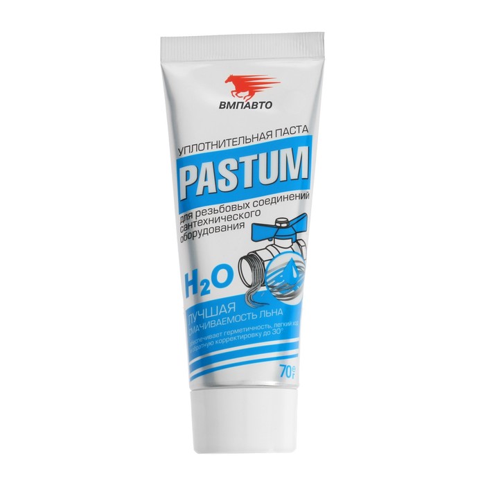 Паста уплотнительная PASTUM H2O, тюбик 70 г