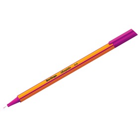 Ручка капиллярная Berlingo Rapido, 0,4 мм, трёхгранная, стержень сиреневый