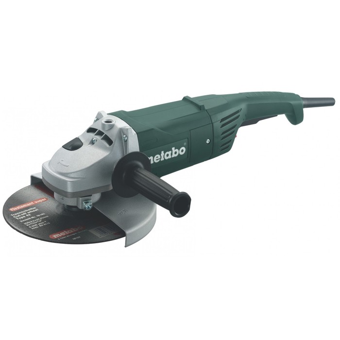 Угловая шлифмашина Metabo WX 2400-230, 2400Вт, 6600 об/мин, 230мм, 4м, огранич. пуск. тока