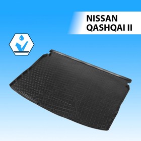 Коврик багажника Rival для Nissan Qashqai II 5-дв. 2014-2019 2019-н.в., полиуретан, 14105002 2607457