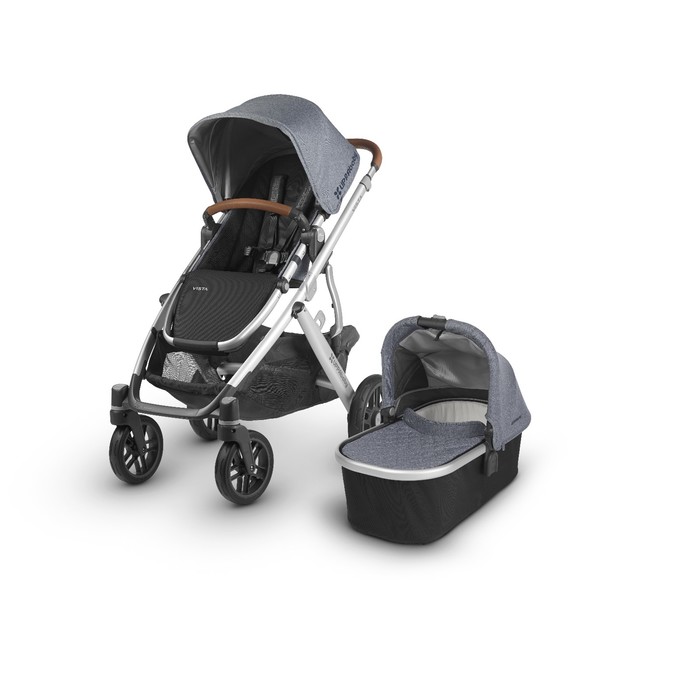 Коляска 2 в1 UPPAbaby Vista 2018 GREGORY (blue malange) голубой меланж