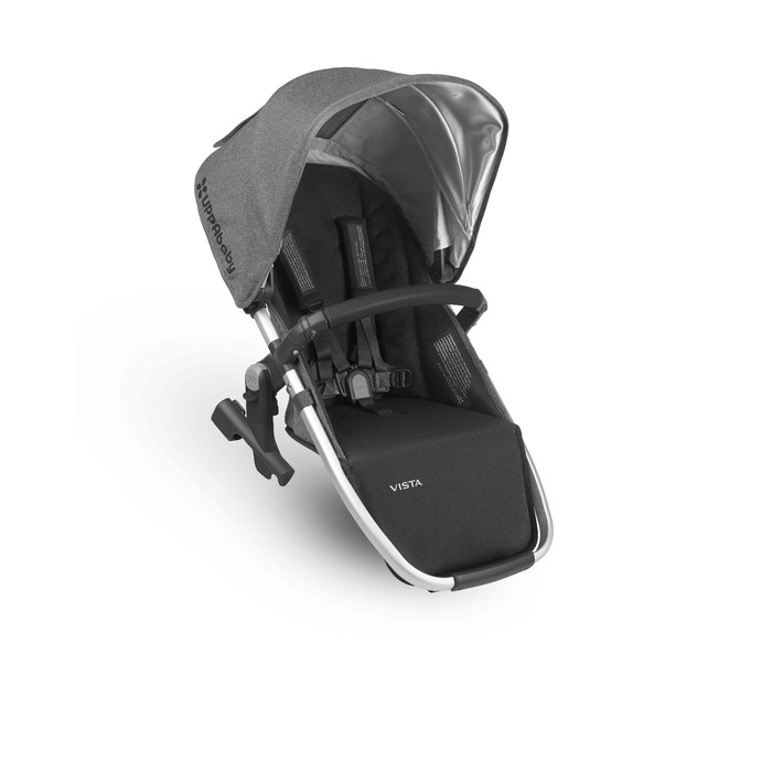 Дополнительное сиденье UPPAbaby Vista 2018 JORDAN (black/grey malange) графитово-серый меланж   3628