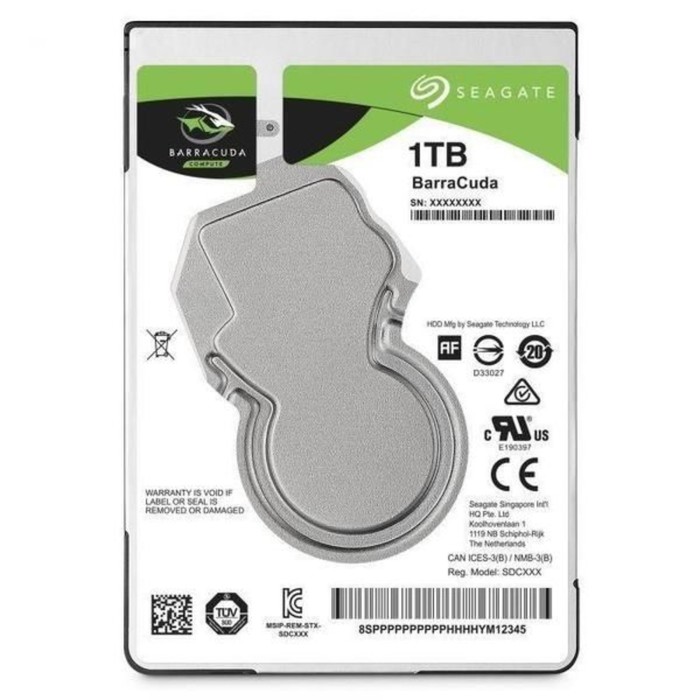 Жесткий диск Seagate Barracuda Pro 1Tb (ST1000LM049) SATA-III