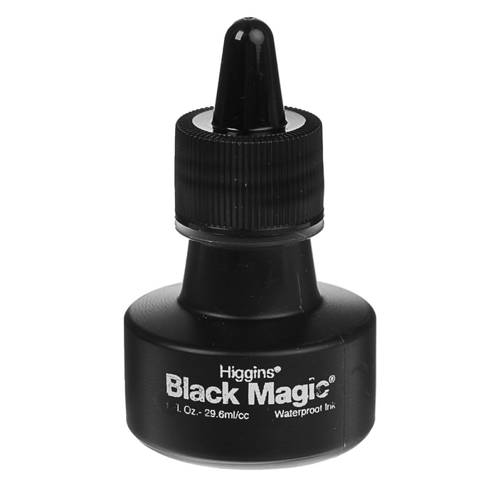 Тушь для письма и рисования художественная 29,6мл Higgins Black Magic пигментн чёрн 44011