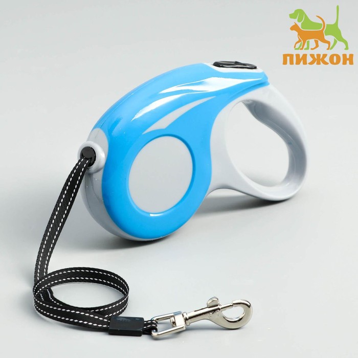 Рулетка "Молния", 5 м, до 15 кг, синяя Рулетка "Молния", 5 м, до 15 кг, синяя