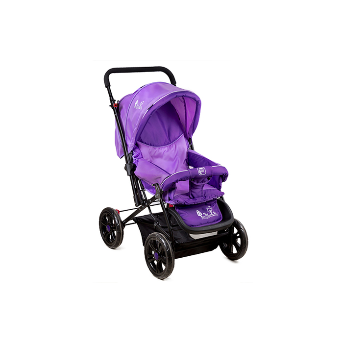 Коляска LOU LOU прогулочная Jardin E-400 LUX, цвет фиолетовый