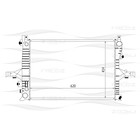 Радиатор охлаждения двигателя FREE-Z KK0213 3509292 - фото 78742