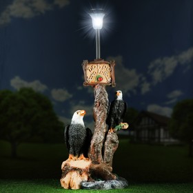 Садовый фонарь "Дерево с фонарем: два Орла" 72х40 см МИКС