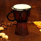 Музыкальный инструмент барабан джембе "Классика" 12х9х9 см Музыкальный инструмент барабан джембе "Классика" 12х9х9 см