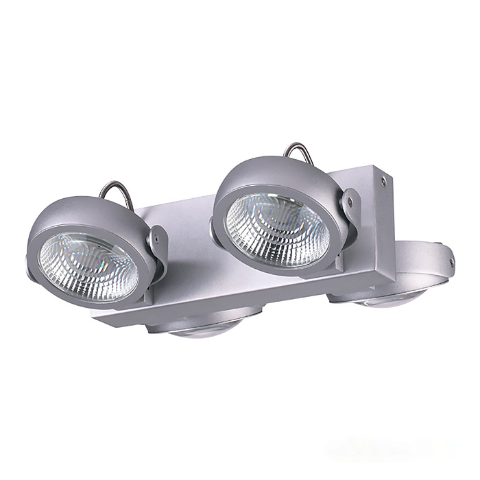 Спот FLABUNA 4x10Вт LED 3000K серебро 31x34x10,4см