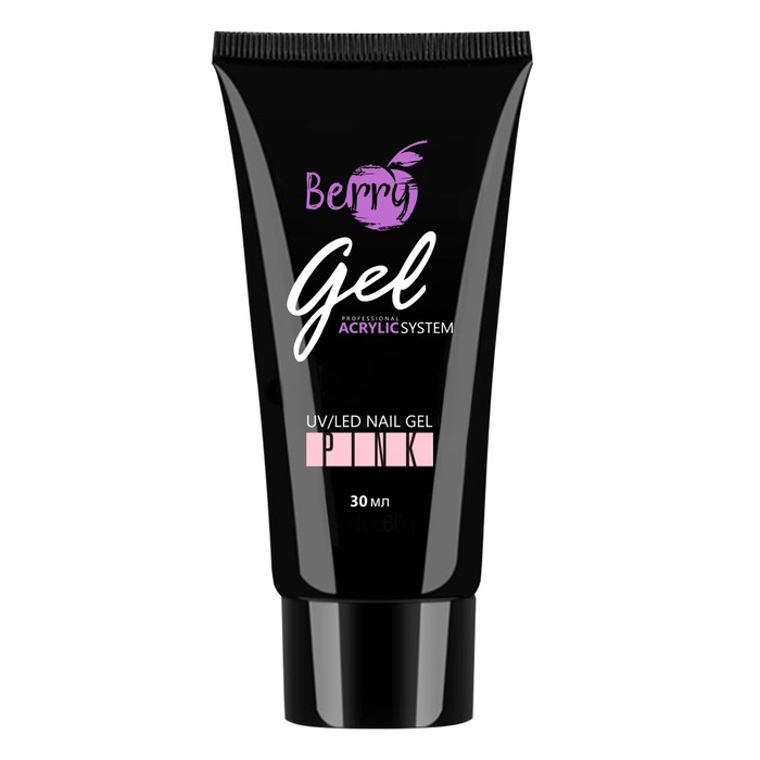 Гель акриловый Berry Gel №004 Pink, 30 мл