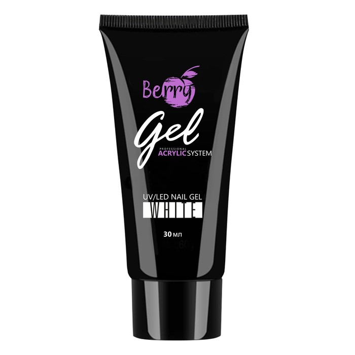 Гель акриловый Berry Gel №025 White, 30 мл