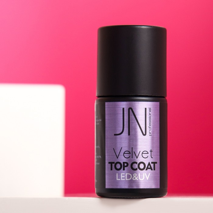 Топ матовый Velvet Top Coat без липкого слоя, 10 мл