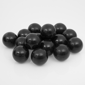 Набор шаров для сухого бассейна 500 шт, цвет: черные