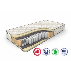 Матрас Sleep-2 TFK, размер 120 х 190 см, высота 19 см, жаккард