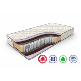 Матрас Eco Foam Hard S-1000, размер 120 х 190 см, высота 21 см, трикотаж