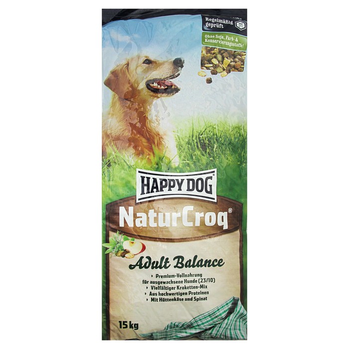 Сухой корм Happy Dog Naturcroq Balance для собак, 15 кг