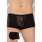 Шорты мужские с сеткой SoftLine Collection, M, цвет чёрный Шорты мужские с сеткой SoftLine Collection, M, цвет чёрный