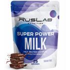 Протеин RusLabNutrition Super Power Milk Шоколад, 800 г - фото 8624204