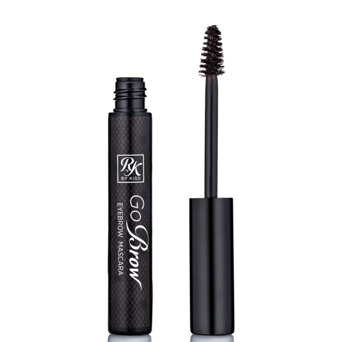 Тушь для бровей Kiss Black Dark Brown Eyebrow mascara RBM01