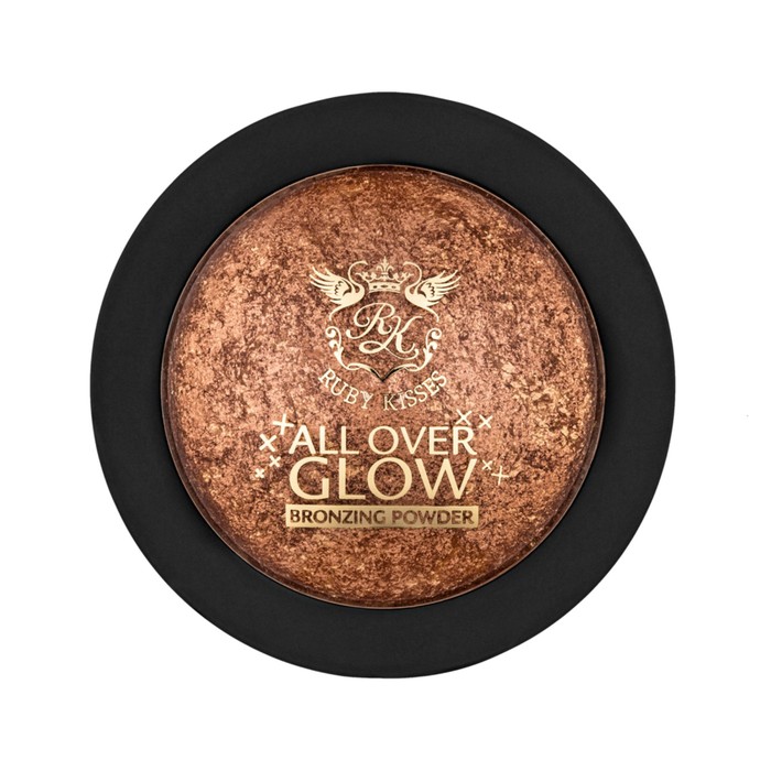 Бронзирующая пудра Kiss Bronze Glow Face &amp; Body Bling Powder