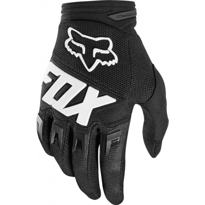 Перчатки подростковые FOX Dirtpaw Race Youth Glove, черные, размер L