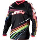 Джерси JT Racing, FLEX FLOW, черный/микс, размер L Джерси JT Racing, FLEX FLOW, черный/микс, размер L