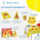Шар воздушный 12" «Улыбки, мордочки», 1-сторонний, набор 5 шт., МИКС 3500940