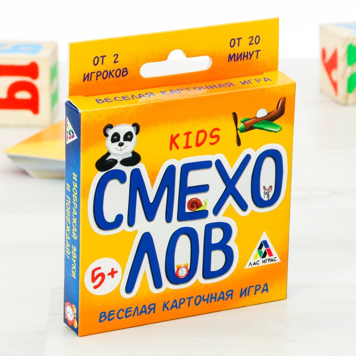 Настольная игра веселая &quot;Смехолов Kids&quot;