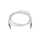 Кабель AUX AURA RCA-J12S, серебристый, 1 м 3656751 - фото 78820