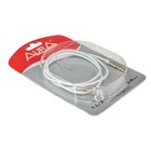 Кабель AUX AURA RCA-J12S, серебристый, 1 м 3656751 Кабель AUX AURA RCA-J12S, серебристый, 1 м 3656751